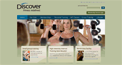 Desktop Screenshot of discoverfitnessredefined.com